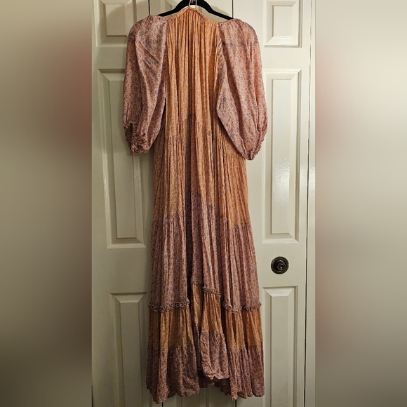 Spell Rae Gown in Peach - Picture 8 of 9